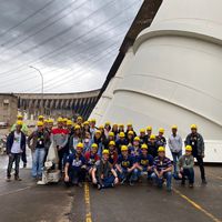Alunos do IFMT-PDL visitam maior Hidrelétrica da América Latina
